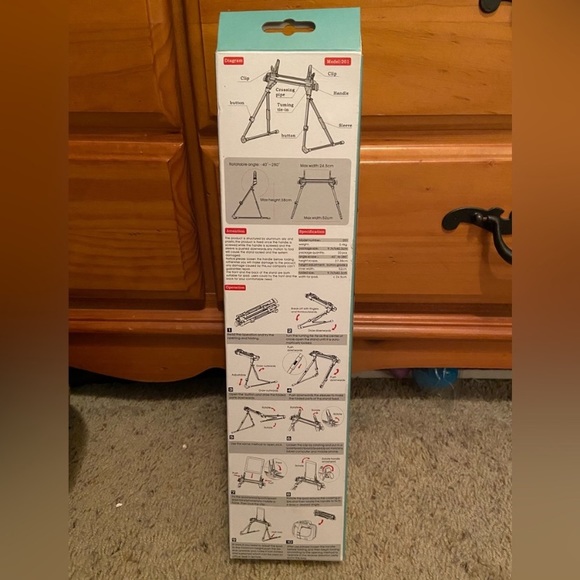 NIB 201 IPAD FOLDING STAND - Picture 10 of 11